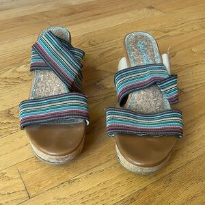 Splendid strapy heal sandal